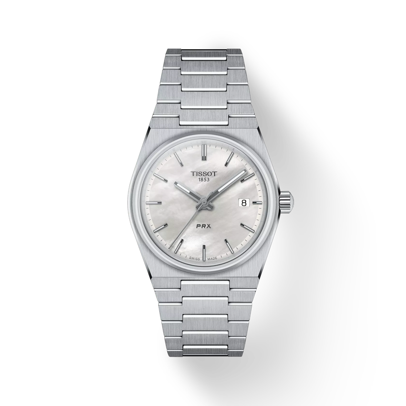 Tissot PRX 35mm Watch – Original Swiss Light White (Brand New in Pakistan)