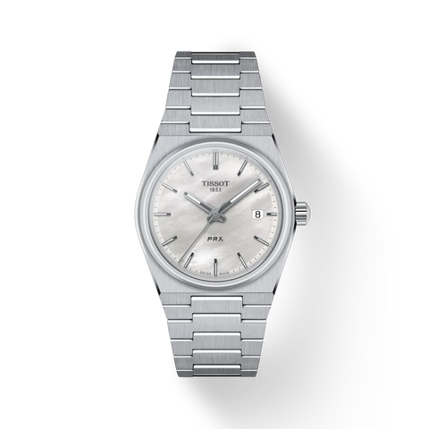 Tissot PRX 35mm Watch – Original Swiss Light White (Brand New in Pakistan)